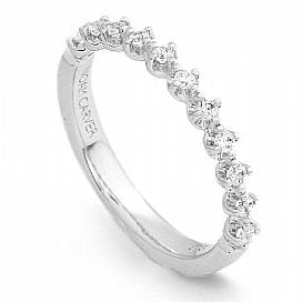 White Gold Diamond Band.