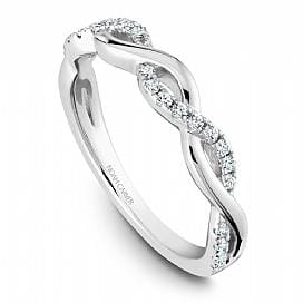 White Gold Diamond Band.