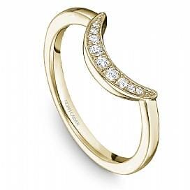 Yellow Gold Diamond Band.