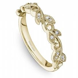 Yellow Gold Diamond Band.