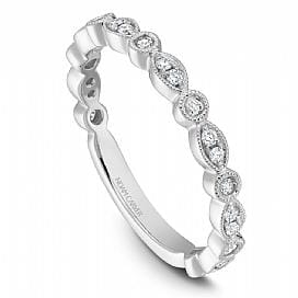 White Gold Diamond Band.