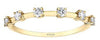 Yellow Gold Canadian Diamond Band.