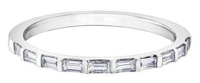 White Gold Diamond Band.