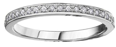 White Gold Diamond Band.