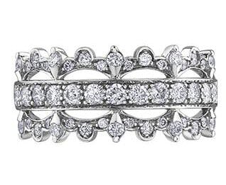 White Gold Diamond Ring.