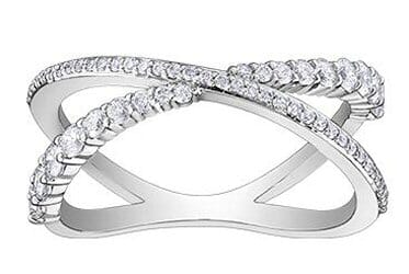 White Gold Diamond Ring.