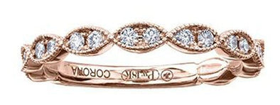 Rose Gold Diamond Ring.