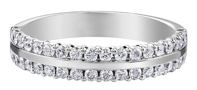 White Gold Diamond Band.