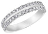 White Gold Diamond Band.