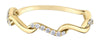 Yellow Gold Diamond Band.