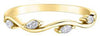 Yellow Gold Diamond Band.