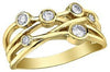 Yellow Gold Diamond Ring.