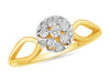 Yellow Gold Diamond Ring.