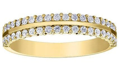 Yellow Gold Diamond Ring.