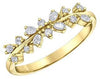 Yellow Gold Diamond Band.