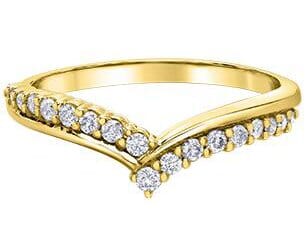 Yellow Gold Diamond Ring.