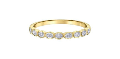 Yellow Gold Diamond Ring.