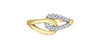 Yellow Gold Diamond Ring.