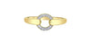 Yellow Gold Diamond Ring.