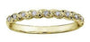 Yellow Gold Diamond Band.