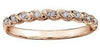 Rose Gold Diamond Band.