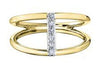 Yellow Gold Diamond Ring.