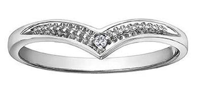 White Gold Diamond Band.