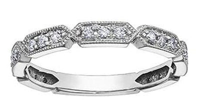 White Gold Diamond Band.