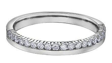 White Gold Diamond Band.