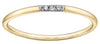 Yellow Gold Diamond Band.