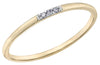 Yellow Gold Diamond Band.