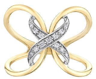 Yellow Gold Diamond Ring.