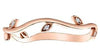 Rose Gold Diamond Band.