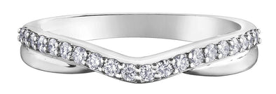 White Gold Diamond Band.