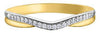 Yellow Gold Diamond Band.