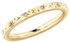 Yellow Gold Diamond Band.