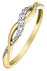 Yellow Gold Diamond Ring.