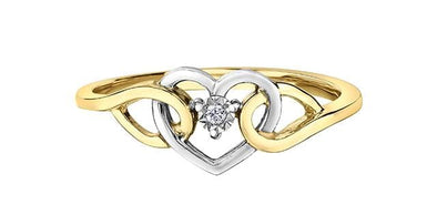 Yellow Gold Diamond Ring.