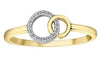 Yellow Gold Diamond Ring.