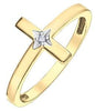 Yellow Gold Diamond Ring.