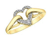 Yellow Gold Diamond Ring.