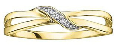 Yellow Gold Diamond Ring.