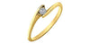 Yellow Gold Diamond Ring.