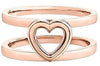 Rose Gold Jacket Ring.