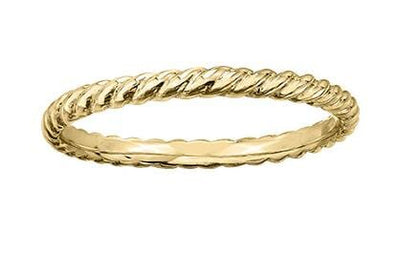 Yellow Gold Rope Band.