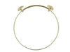 Yellow Gold Adjustable Baby Bangle.