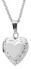 Sterling Silver Baby / Childrens Locket Heart Pendant Necklace..