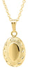 14K Yellow Gold Filled Baby / Childrens Locket Pendant Necklace.. Gold-filled jewellery is created by bonding a thick layer of solid gold to a durable base metal - ensuring lasting beauty and wearability.