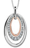 White Gold Diamond Pendant Necklace.