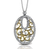 White Gold Diamond Pendant